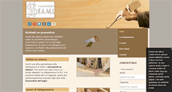 Desktop Screenshot of falegnameriafami.com